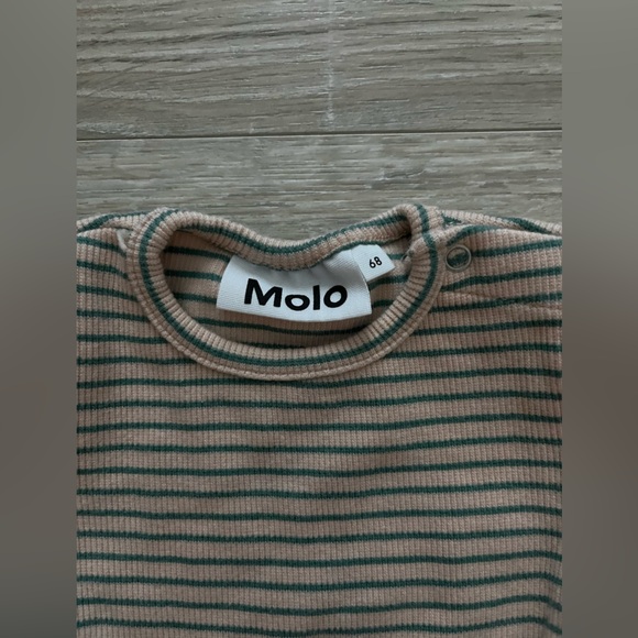 Molo Baby Carel Bramble Rose Long Sleeve Dress - Size 6m (68) - Picture 3 of 7